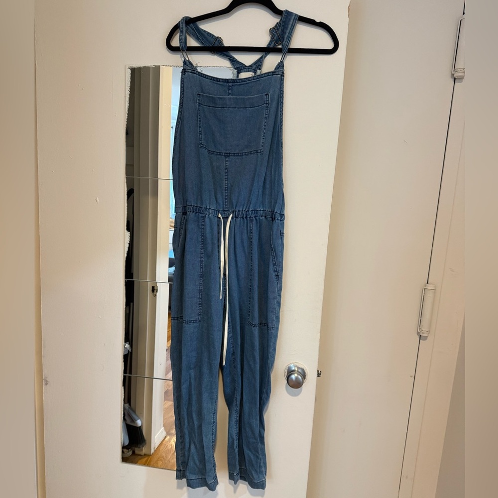 Aritzia Blue Denim Jumpsuit